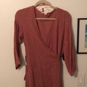 Love Stitch Wrap Dress